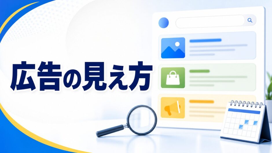 広告の見え方
